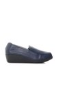 Mocasin Para Mujer H-JANA AZUL CUERO ZAVATTY de Zavatty