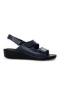 Romulo Sandalia Para Mujer H-BELEN AZUL CUERO ZAVATTY de Zavatty