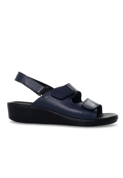 Romulo Sandalia Para Mujer H-BELEN AZUL CUERO ZAVATTY