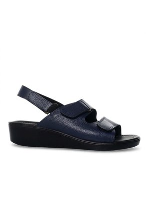 Romulo Sandalia Para Mujer H-BELEN AZUL CUERO ZAVATTY