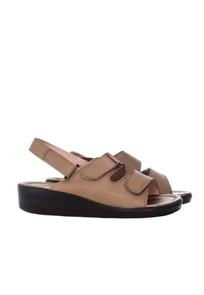 Romulo Sandalia Para Mujer H-BELEN MIEL CUERO ZAVATTY