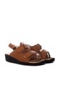 Romulo Sandalia Para Mujer H-BELEN CAMEL CUERO ZAVATTY de Zavatty