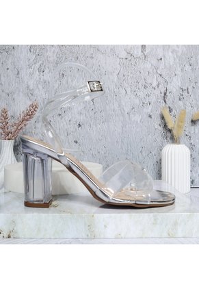 Sandalia Para Mujer 2465-Z148 PLATA X ACETATO ZAVATTY