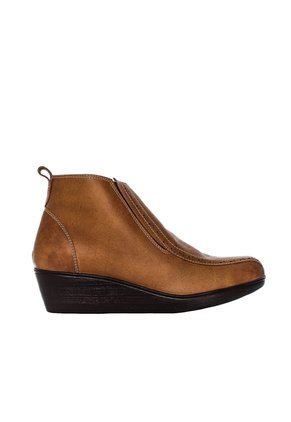 Botin Para Mujer H-ABRIL MIEL CUERO ZAVATTY