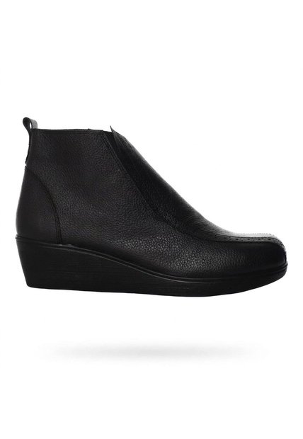 Botin Para Mujer H-ABRIL NEGRO CUERO ZAVATTY