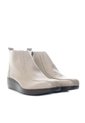 Botin Para Mujer H-ABRIL TAUPE CUERO ZAVATTY de Zavatty