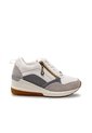 Tenis Para Mujer TA809 TALCOXGRISXPLATA ZAVATTY de Zavatty