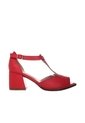Sandalia Para Mujer H-KAROL ROJO CUERO ZAVATTY de Zavatty