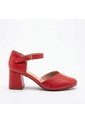 Sandalia Para Mujer H-ZARA ROJO CUERO ZAVATTY de Zavatty
