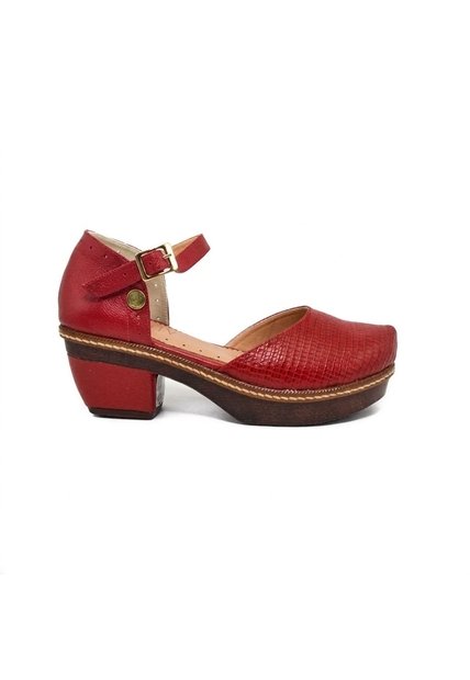 Sandalia Para Mujer S10-Z06 ROJO ZAVATTY