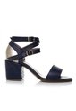 Sandalia Para Mujer H-LAURA AZUL CUERO ZAVATTY de Zavatty