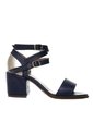 Sandalia Para Mujer H-LAURA AZUL CUERO ZAVATTY de Zavatty