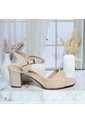 Tacon Para Mujer C07-Z522 ARENA CUERO ZAVATTY de Zavatty