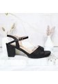 Tacon Para Mujer C07-Z522 NEGRO CUERO ZAVATTY de Zavatty
