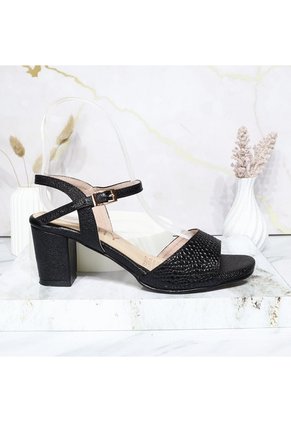 Tacon Para Mujer C07-Z522 NEGRO CUERO ZAVATTY