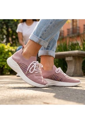 Tenis Para Mujer P29-Z400 ROSA X MULTICOLOR ZAVATTY
