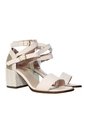 Sandalia Para Mujer H-LAURA AZUL CUERO ZAVATTY de Zavatty