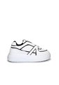 Tenis Para Mujer 153-3-Z287 BLANCO X NEGRO ZAVATTY de Zavatty