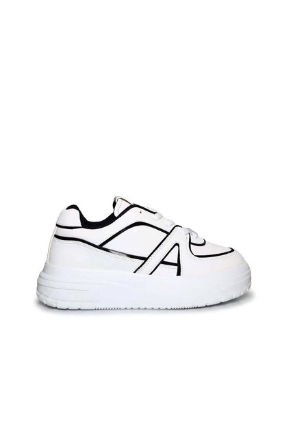 Tenis Para Mujer 153-3-Z287 BLANCO X NEGRO ZAVATTY