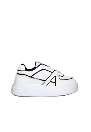 Tenis Para Mujer 153-3-Z287 BLANCO X NEGRO ZAVATTY