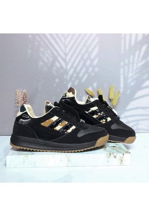 Tenis Para Mujer 1045-Z246 NEGRO VACA ZAVATTY