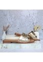 Sandalia Plana Para Mujer 25C525-Z19 ORO CUERO ZAVATTY de Zavatty
