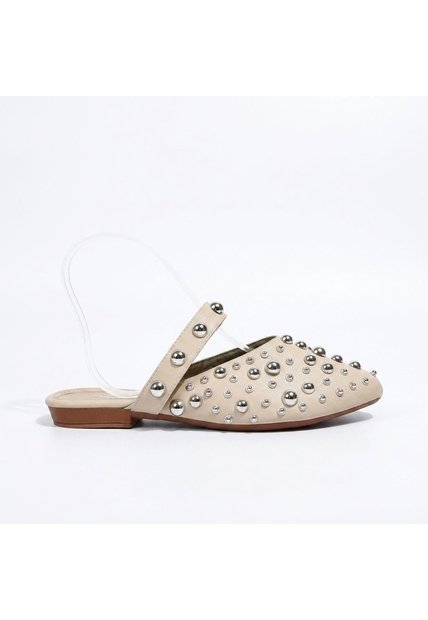 Baleta Para Mujer 443-Z191 BEIGE ZAVATTY