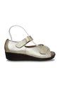 Romulo Sandalia Para Mujer H-HEIDY ORO CUERO ZAVATTY de Zavatty