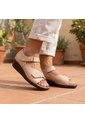 Romulo Sandalia Para Mujer H-HEIDY CAPUCHINO CUERO ZAVATTY de Zavatty