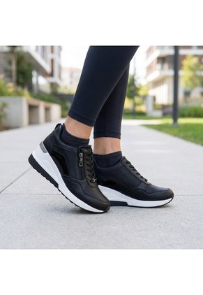 Tenis Para Mujer TA809 NEGROX TELA ZAVATTY
