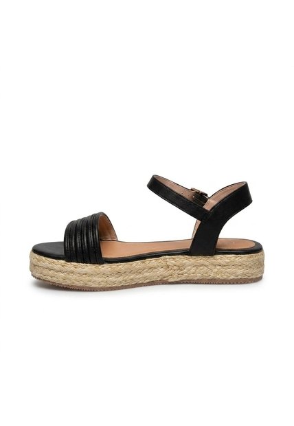 Sandalia Plana Para Mujer M96-Z471 NEGRO ZAVATTY