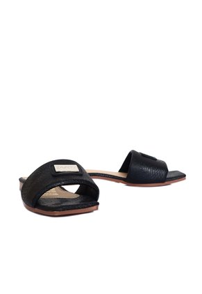 Sandalia Plana Para Mujer V746-Z84 NEGRO ZAVATTY