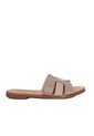 Sandalia Plana Para Mujer 25C30-Z19 TAUPE X FOLIA CUERO ZAVATTY de Zavatty