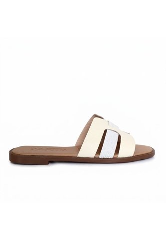 Sandalia Plana Para Mujer 25C30-Z19 TALCO X FOLIA CUERO ZAVATTY Zavatty