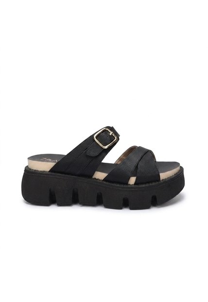 Plataforma Baja Para Mujer 9025-1-Z83 NEGRO ZAVATTY