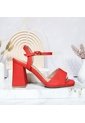 Sandalia Para Mujer 2712-Z148 ROJO ZAVATTY de Zavatty