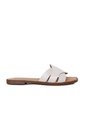 Sandalia Plana Para Mujer 23C26-Z19 GRIS CUERO ZAVATTY de Zavatty