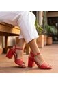 Sandalia Para Mujer 2712-Z148 ROJO ZAVATTY de Zavatty