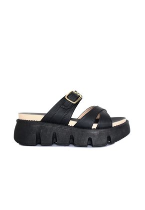 Plataforma Baja Para Mujer 9025-1-Z83 NEGRO ZAVATTY