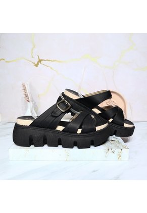 Plataforma Baja Para Mujer 9025-1-Z83 NEGRO ZAVATTY