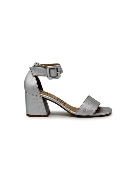 Sandalia Para Mujer 2350-Z148 PLATA ZAVATTY