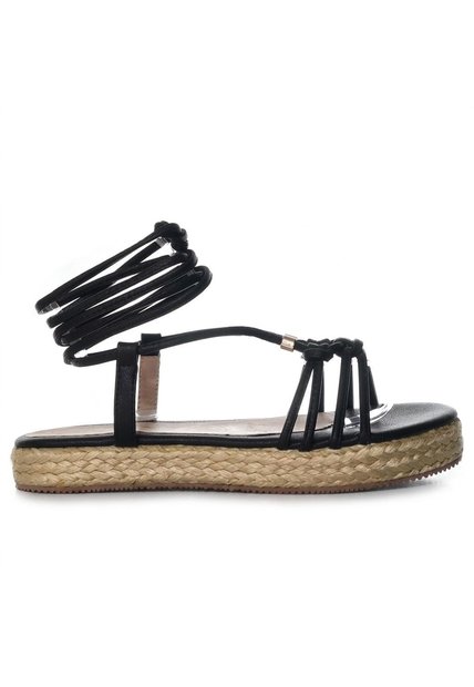 Sandalia Plana Para Mujer M72-Z471 NEGRO ZAVATTY