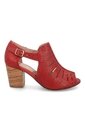 Sandalia Para Mujer H-WANDA ROJO CUERO ZAVATTY de Zavatty