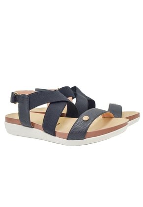 Sandalia Plana Para Mujer 1019-Z83 NEGRO ZAVATTY