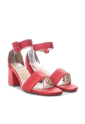 Sandalia Para Mujer 2350-Z148 ROJO ZAVATTY