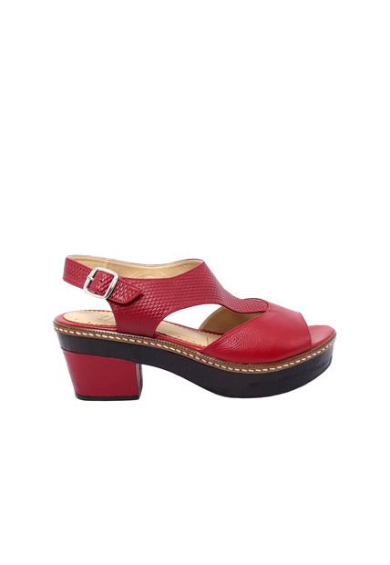 Sandalia Para Mujer S30-Z06 ROJO ZAVATTY
