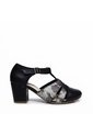 Tacon Para Mujer H-MARA NEGRO X PLATA ZAVATTY de Zavatty