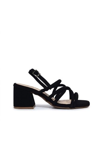 Sandalia Tacon Para Mujer 2764-Z148 NEGRO ZAVATTY Zavatty