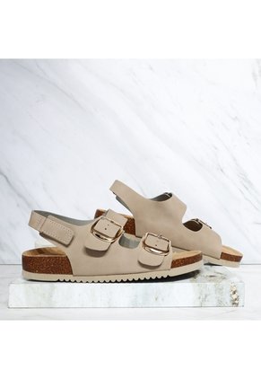 Sandalia Canoa Para Mujer 251018-Z718 BEIGE ZAVATTY