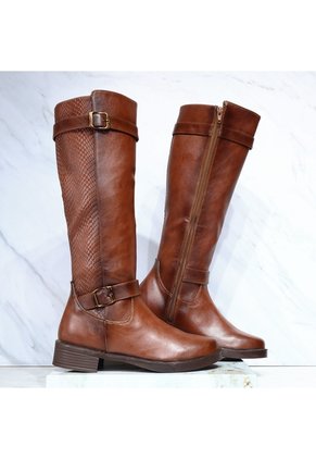 Bota Para Mujer 736-Z126 MIEL ZAVATTY